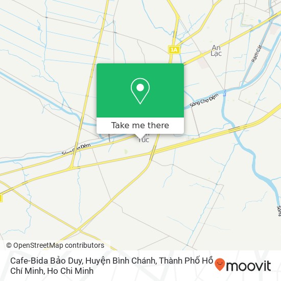 Cafe-Bida Bảo Duy, Huyện Bình Chánh, Thành Phố Hồ Chí Minh map