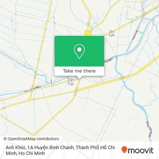 Anh Khôi, 1A Huyện Bình Chánh, Thành Phố Hồ Chí Minh map