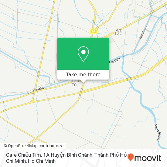 Cafe Chiều Tím, 1A Huyện Bình Chánh, Thành Phố Hồ Chí Minh map