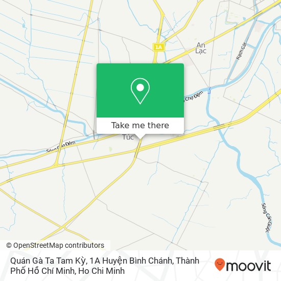 Quán Gà Ta Tam Kỳ, 1A Huyện Bình Chánh, Thành Phố Hồ Chí Minh map