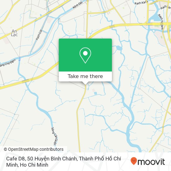 Cafe D8, 50 Huyện Bình Chánh, Thành Phố Hồ Chí Minh map