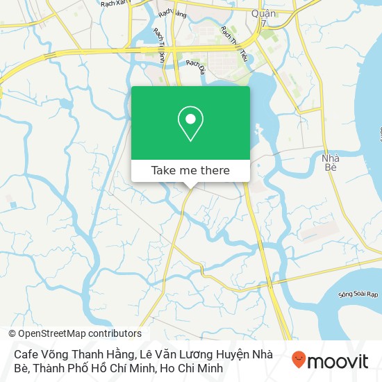 Cafe Võng Thanh Hằng, Lê Văn Lương Huyện Nhà Bè, Thành Phố Hồ Chí Minh map