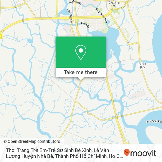 Thời Trang Trẻ Em-Trẻ Sơ Sinh Bé Xinh, Lê Văn Lương Huyện Nhà Bè, Thành Phố Hồ Chí Minh map