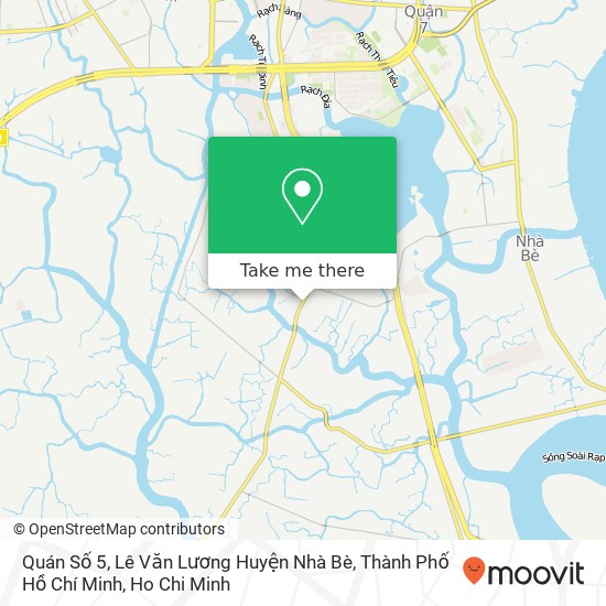 Quán Số 5, Lê Văn Lương Huyện Nhà Bè, Thành Phố Hồ Chí Minh map