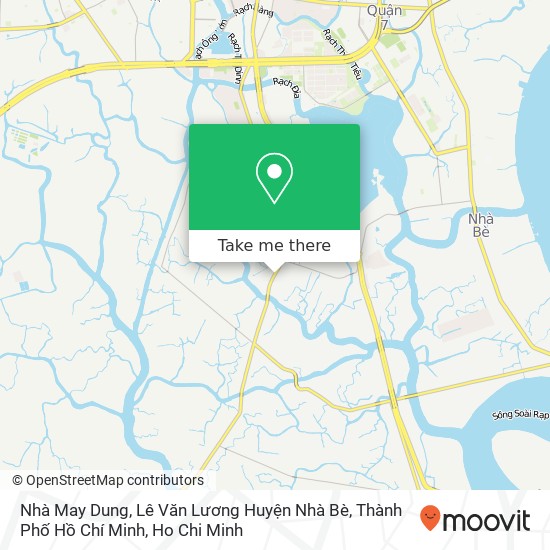 Nhà May Dung, Lê Văn Lương Huyện Nhà Bè, Thành Phố Hồ Chí Minh map