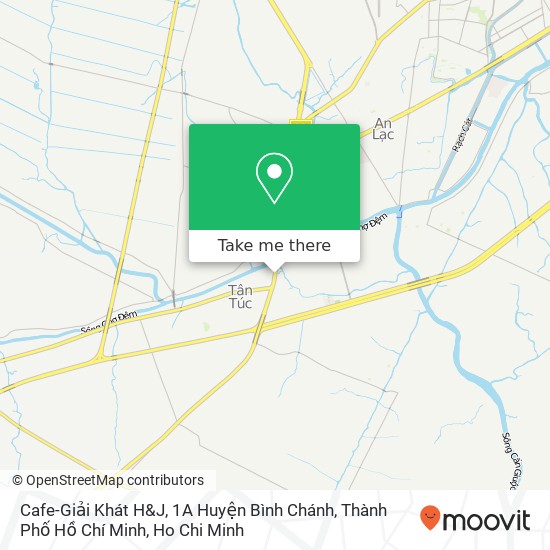 Cafe-Giải Khát H&J, 1A Huyện Bình Chánh, Thành Phố Hồ Chí Minh map