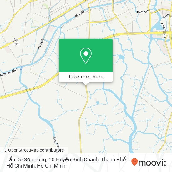 Lẩu Dê Sơn Long, 50 Huyện Bình Chánh, Thành Phố Hồ Chí Minh map