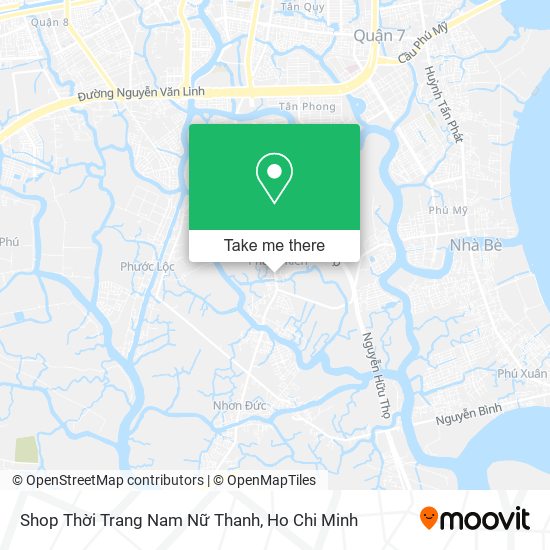 Shop Thời Trang Nam Nữ Thanh map