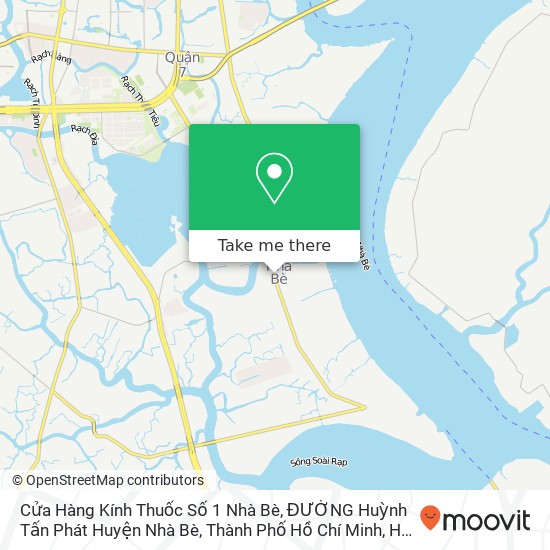 Cửa Hàng Kính Thuốc Số 1 Nhà Bè, ĐƯỜNG Huỳnh Tấn Phát Huyện Nhà Bè, Thành Phố Hồ Chí Minh map