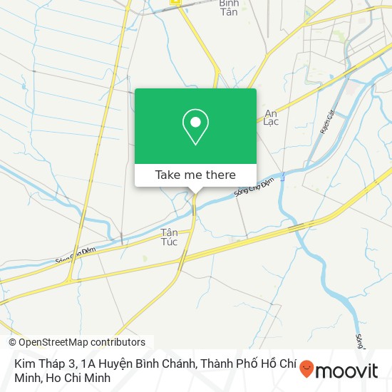 Kim Tháp 3, 1A Huyện Bình Chánh, Thành Phố Hồ Chí Minh map