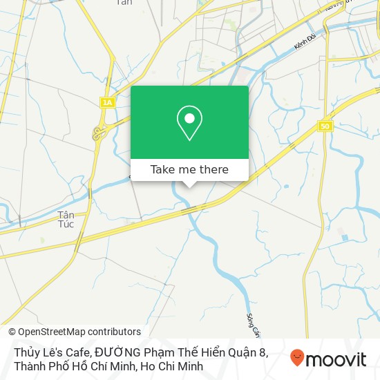 Thủy Lê's Cafe, ĐƯỜNG Phạm Thế Hiển Quận 8, Thành Phố Hồ Chí Minh map