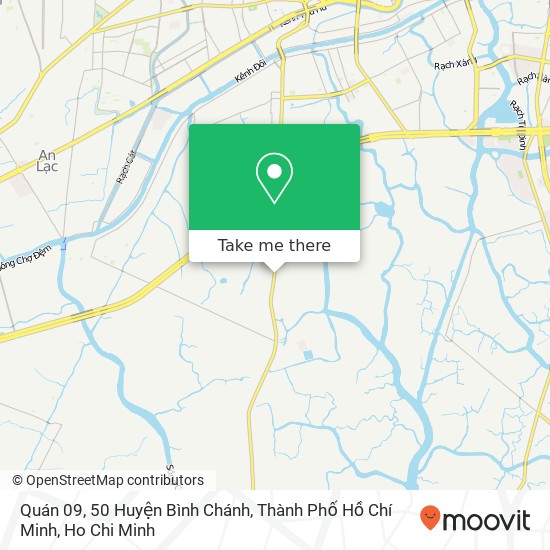 Quán 09, 50 Huyện Bình Chánh, Thành Phố Hồ Chí Minh map