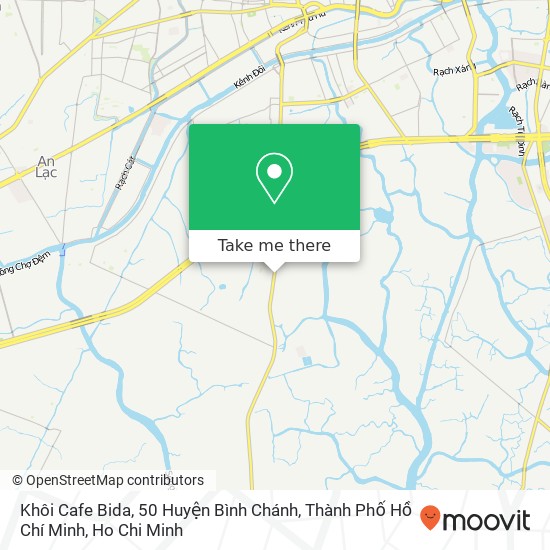 Khôi Cafe Bida, 50 Huyện Bình Chánh, Thành Phố Hồ Chí Minh map