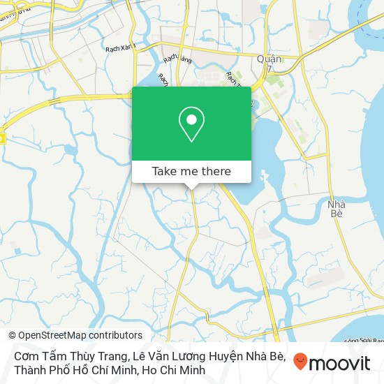 Cơm Tấm Thùy Trang, Lê Văn Lương Huyện Nhà Bè, Thành Phố Hồ Chí Minh map