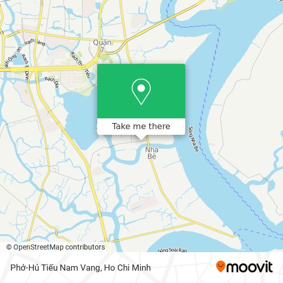 Phở-Hủ Tiếu Nam Vang map