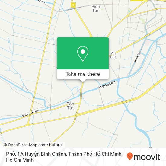 Phở, 1A Huyện Bình Chánh, Thành Phố Hồ Chí Minh map