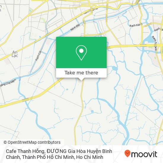 Cafe Thanh Hồng, ĐƯỜNG Gia Hòa Huyện Bình Chánh, Thành Phố Hồ Chí Minh map