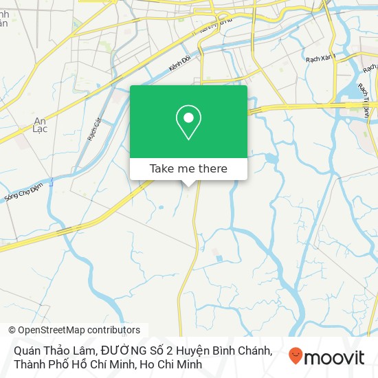 Quán Thảo Lâm, ĐƯỜNG Số 2 Huyện Bình Chánh, Thành Phố Hồ Chí Minh map