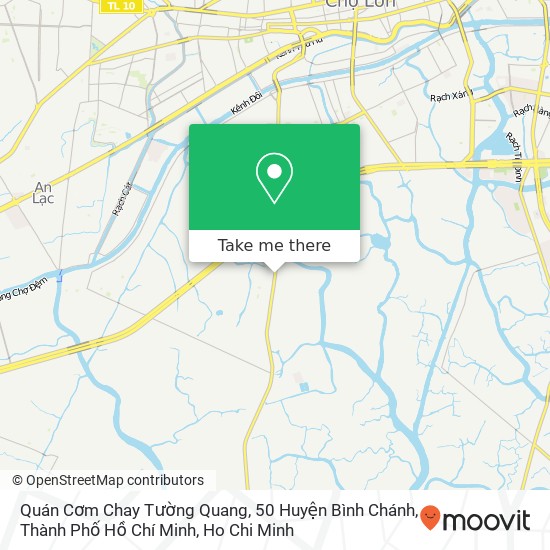 Quán Cơm Chay Tường Quang, 50 Huyện Bình Chánh, Thành Phố Hồ Chí Minh map