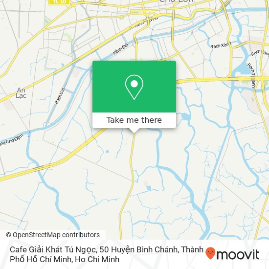 Cafe Giải Khát Tú Ngọc, 50 Huyện Bình Chánh, Thành Phố Hồ Chí Minh map