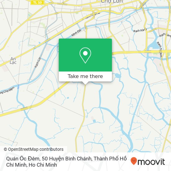 Quán Ốc Đêm, 50 Huyện Bình Chánh, Thành Phố Hồ Chí Minh map