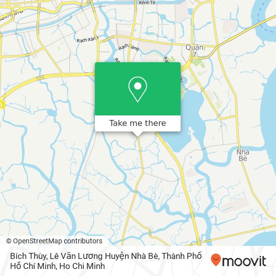 Bích Thùy, Lê Văn Lương Huyện Nhà Bè, Thành Phố Hồ Chí Minh map