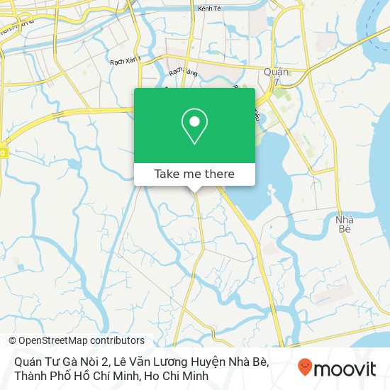 Quán Tư Gà Nòi 2, Lê Văn Lương Huyện Nhà Bè, Thành Phố Hồ Chí Minh map