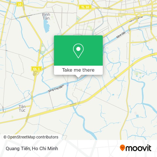 Quang Tiến map