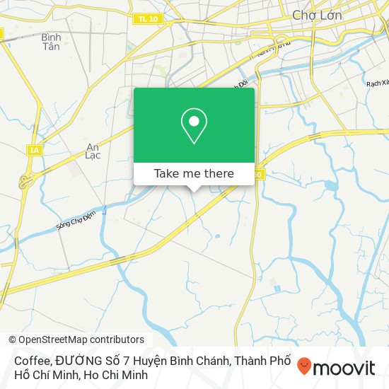 Coffee, ĐƯỜNG Số 7 Huyện Bình Chánh, Thành Phố Hồ Chí Minh map