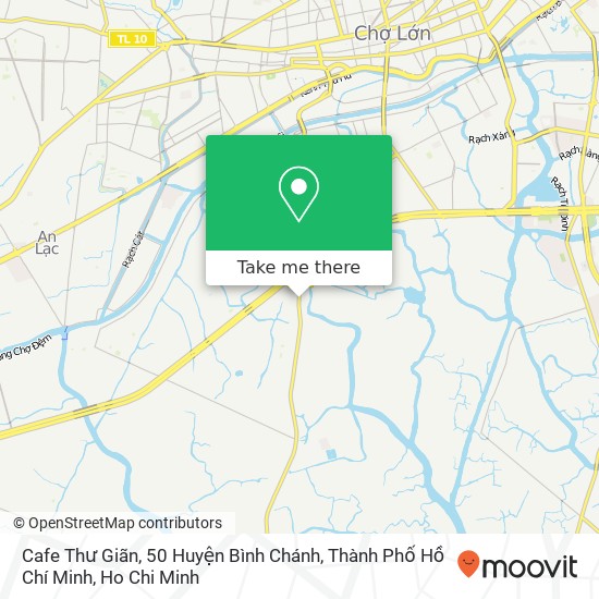 Cafe Thư Giãn, 50 Huyện Bình Chánh, Thành Phố Hồ Chí Minh map