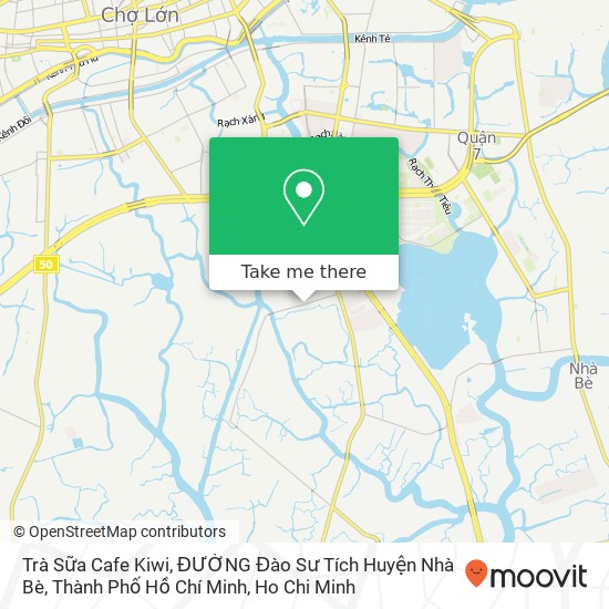 Trà Sữa Cafe Kiwi, ĐƯỜNG Đào Sư Tích Huyện Nhà Bè, Thành Phố Hồ Chí Minh map