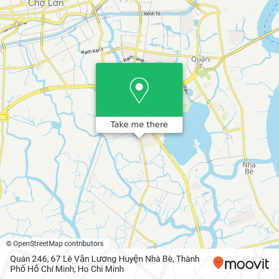 Quán 246, 67 Lê Văn Lương Huyện Nhà Bè, Thành Phố Hồ Chí Minh map