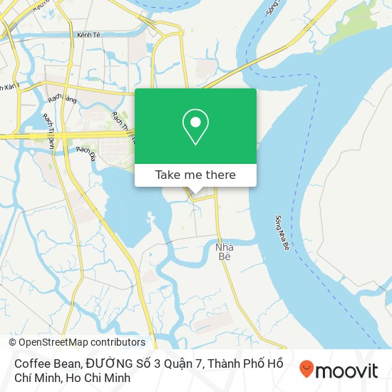 Coffee Bean, ĐƯỜNG Số 3 Quận 7, Thành Phố Hồ Chí Minh map