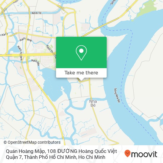 Quán Hoàng Mập, 108 ĐƯỜNG Hoàng Quốc Việt Quận 7, Thành Phố Hồ Chí Minh map