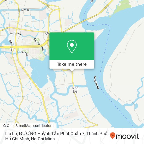Líu Lo, ĐƯỜNG Huỳnh Tấn Phát Quận 7, Thành Phố Hồ Chí Minh map