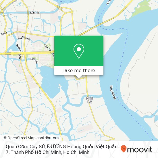Quán Cơm Cây Sứ, ĐƯỜNG Hoàng Quốc Việt Quận 7, Thành Phố Hồ Chí Minh map
