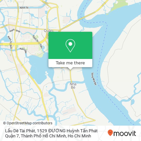 Lẩu Dê Tài Phát, 1529 ĐƯỜNG Huỳnh Tấn Phát Quận 7, Thành Phố Hồ Chí Minh map