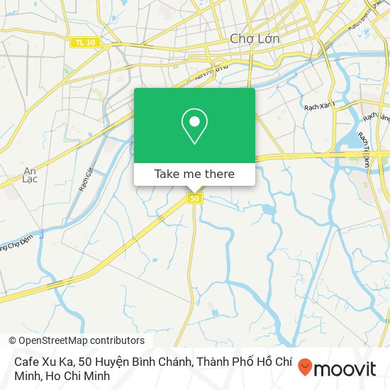 Cafe Xu Ka, 50 Huyện Bình Chánh, Thành Phố Hồ Chí Minh map