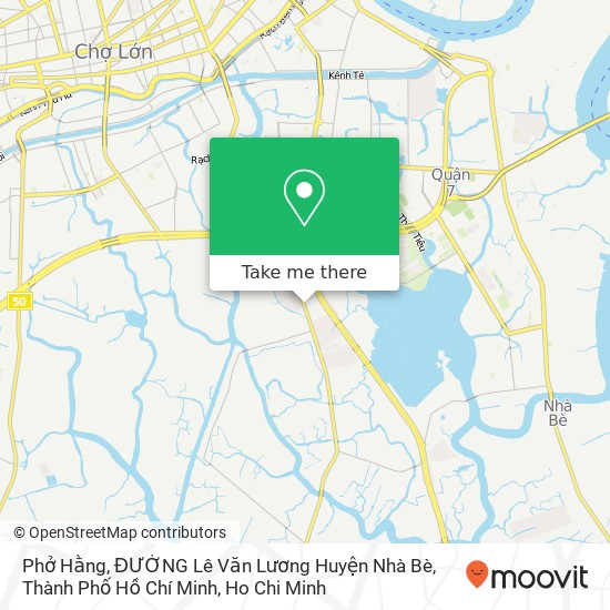 Phở Hằng, ĐƯỜNG Lê Văn Lương Huyện Nhà Bè, Thành Phố Hồ Chí Minh map