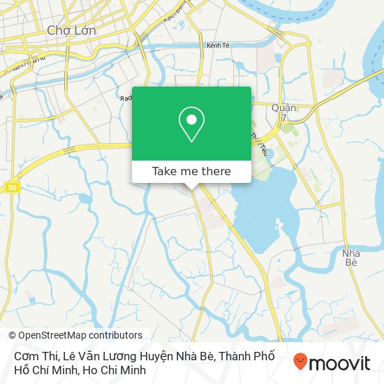 Cơm Thi, Lê Văn Lương Huyện Nhà Bè, Thành Phố Hồ Chí Minh map
