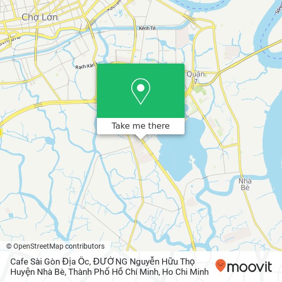 Cafe Sài Gòn Địa Ốc, ĐƯỜNG Nguyễn Hữu Thọ Huyện Nhà Bè, Thành Phố Hồ Chí Minh map