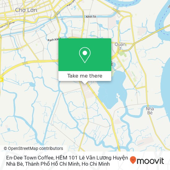 En-Dee Town Coffee, HẺM 101 Lê Văn Lương Huyện Nhà Bè, Thành Phố Hồ Chí Minh map