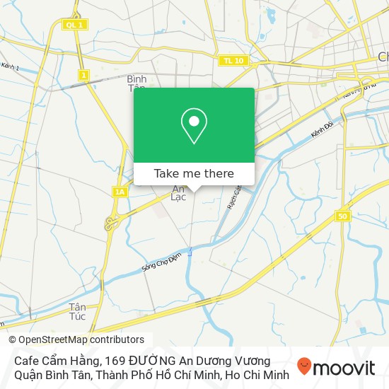 Cafe Cẩm Hằng, 169 ĐƯỜNG An Dương Vương Quận Bình Tân, Thành Phố Hồ Chí Minh map