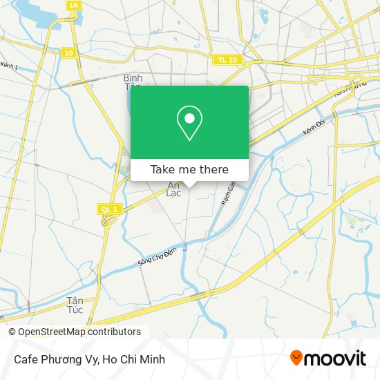 Cafe Phương Vy map