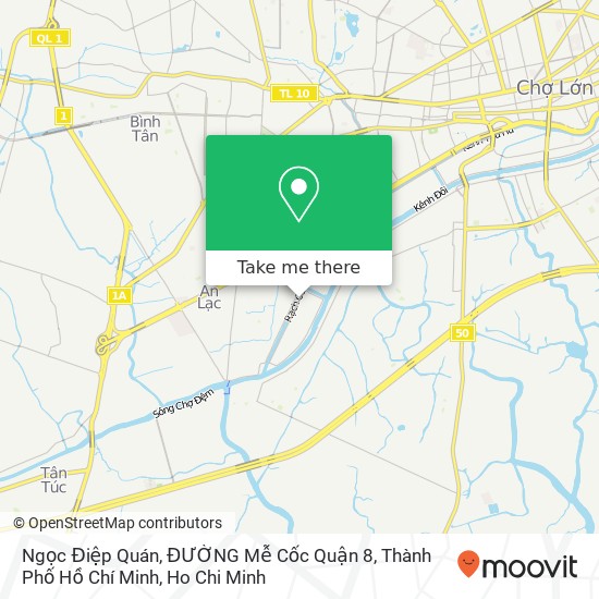 Ngọc Điệp Quán, ĐƯỜNG Mễ Cốc Quận 8, Thành Phố Hồ Chí Minh map