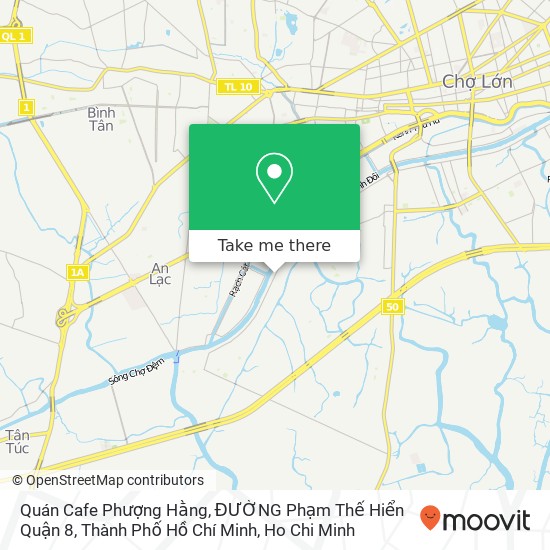 Quán Cafe Phượng Hằng, ĐƯỜNG Phạm Thế Hiển Quận 8, Thành Phố Hồ Chí Minh map