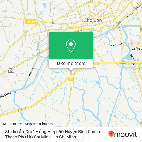 Studio Áo Cưới Hồng Hiệp, 50 Huyện Bình Chánh, Thành Phố Hồ Chí Minh map