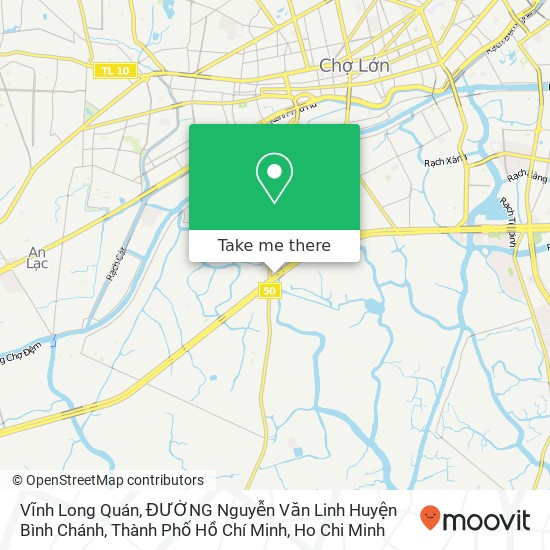 Vĩnh Long Quán, ĐƯỜNG Nguyễn Văn Linh Huyện Bình Chánh, Thành Phố Hồ Chí Minh map