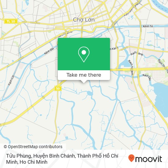 Tửu Phùng, Huyện Bình Chánh, Thành Phố Hồ Chí Minh map