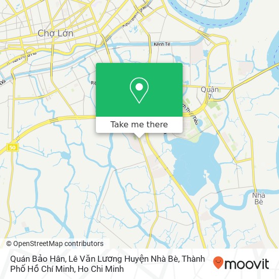 Quán Bảo Hân, Lê Văn Lương Huyện Nhà Bè, Thành Phố Hồ Chí Minh map